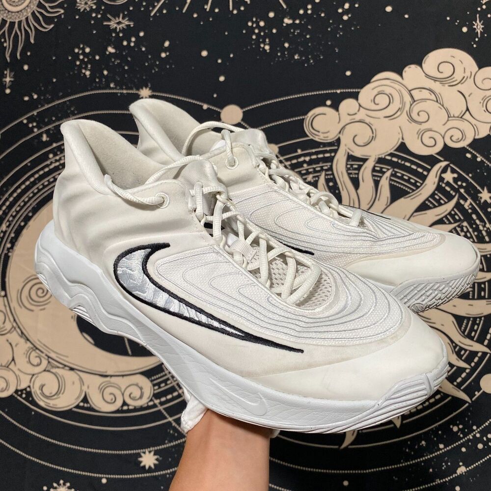 Nike Giannis Immortality 4 FQ3680-100 Athletic Sneaker Men 11.5 White Basketball